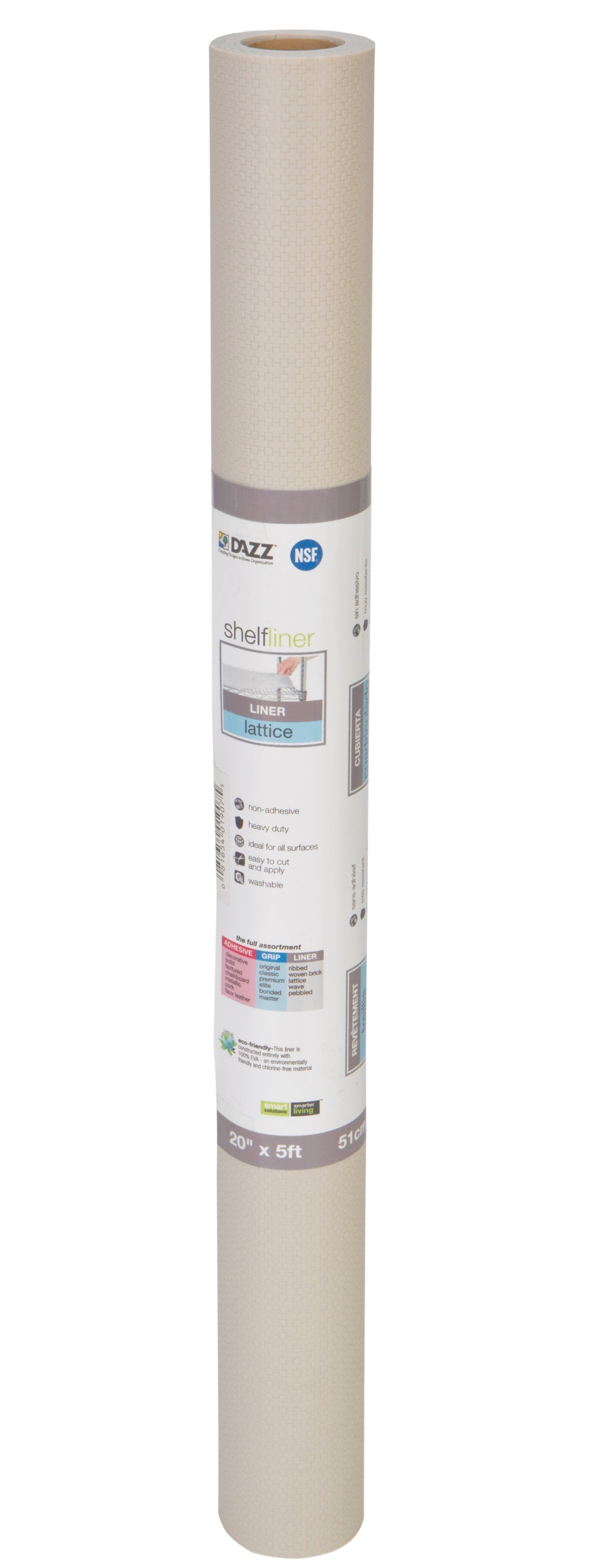 Wire Rack Shelf Liner - 20 Inch x 5 Feet - NSF Certified
